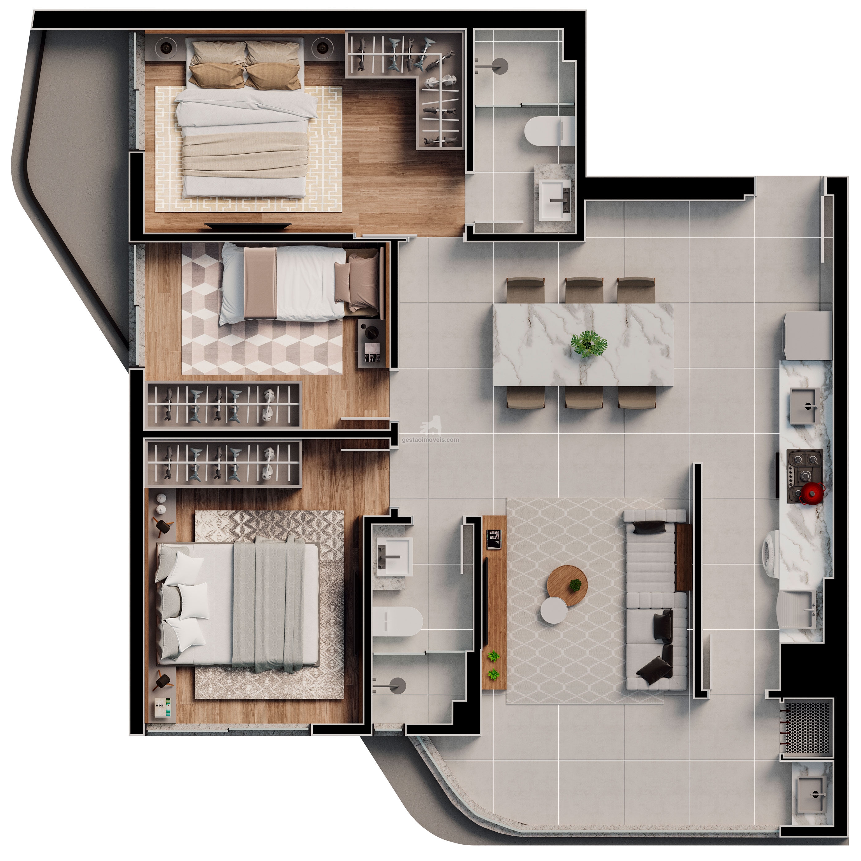 Apartamento, 2 quartos, 72 m² - Foto 15