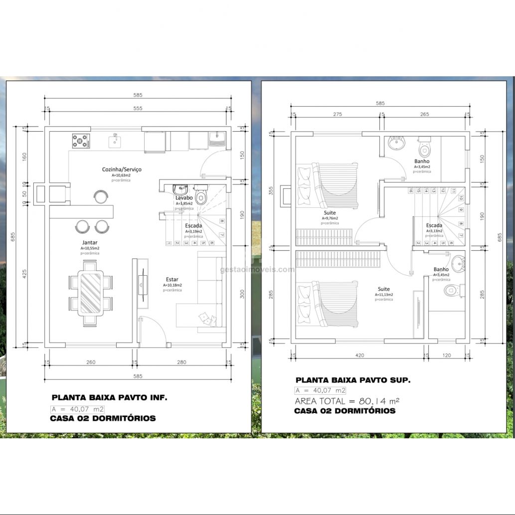 Casa à venda com 2 quartos, 80m² - Foto 3